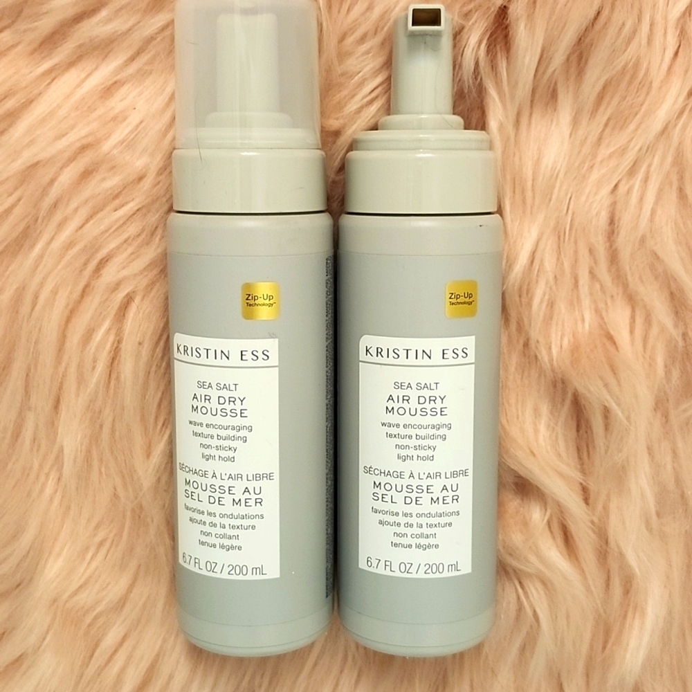 Brand New 2CT BUNDLE KRISTEN ESS SEA SALT AIR DRY STYLING MOUSSE